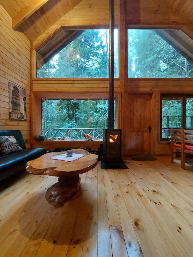 Chalet Vivir El Bosque Huilo Huilo Villa Екстериор снимка